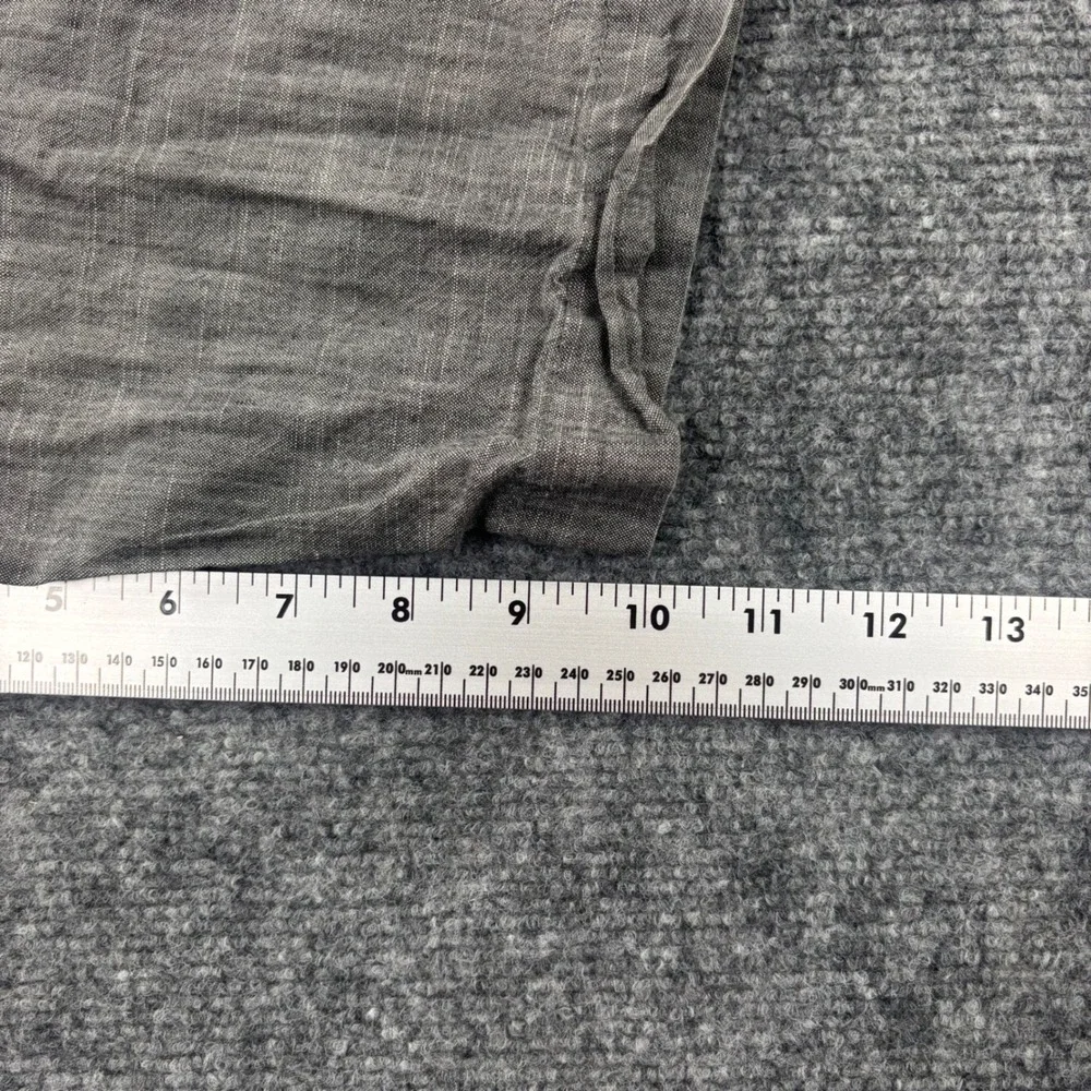 Banana Republic Chino Shorts 33 Gray Cotton Flat Front Mens